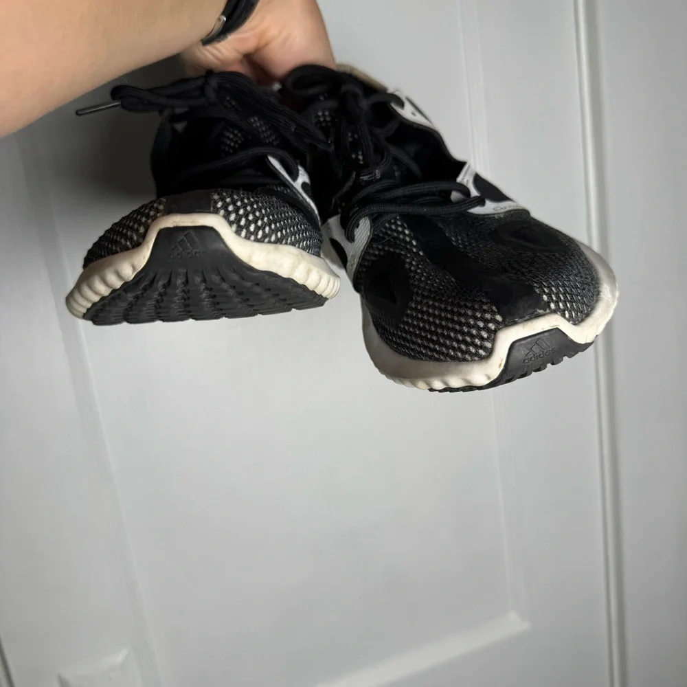 Adidas Run Lux Clima in Core Black Athletic Sneakers Size 9 - Picture 10 of 11